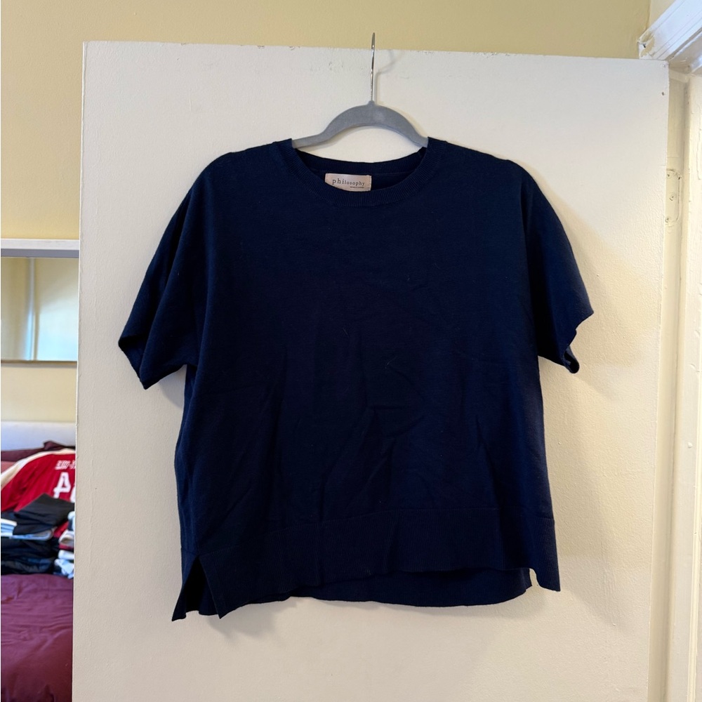 Philosophy Knit Top